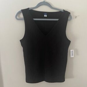 Old Navy Ribbed V-Neck Tank Top | NWT